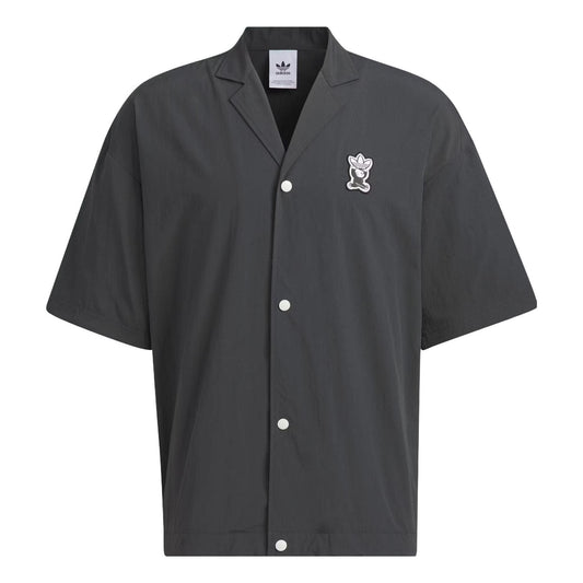 adidas Originals TOC Short Sleeve T-Shirts 'Black' IN1012