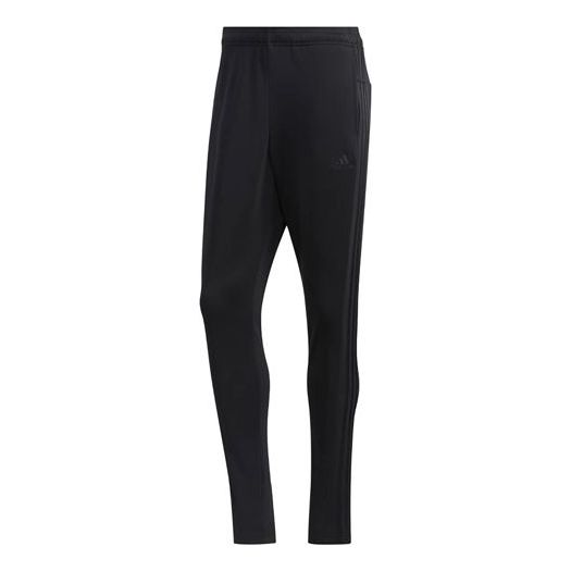adidas Men's Sports 3-stripe Knitted Pants Black FM5359