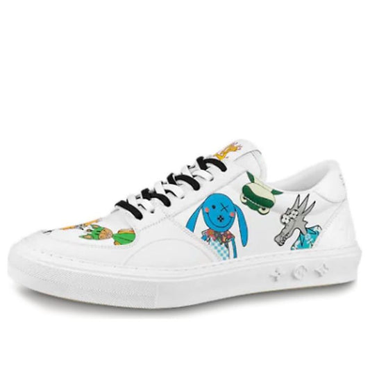 LOUIS VUITTON Ollie Sneakers 'White with Drawings' 1A8Q8