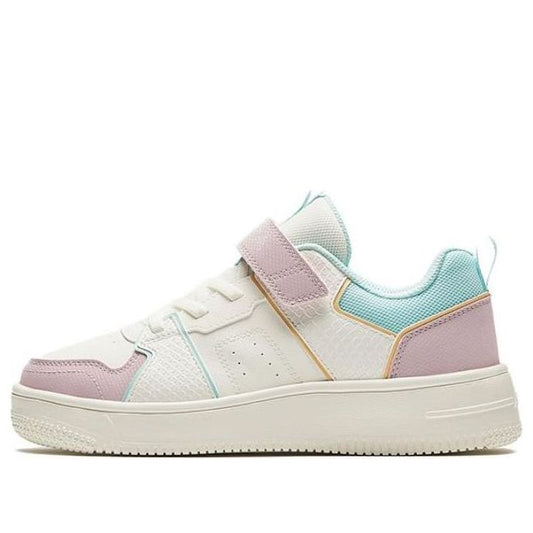(GS) ANTA Skateboarding Series Sneakers 'White Pink Blue' A322418008-3