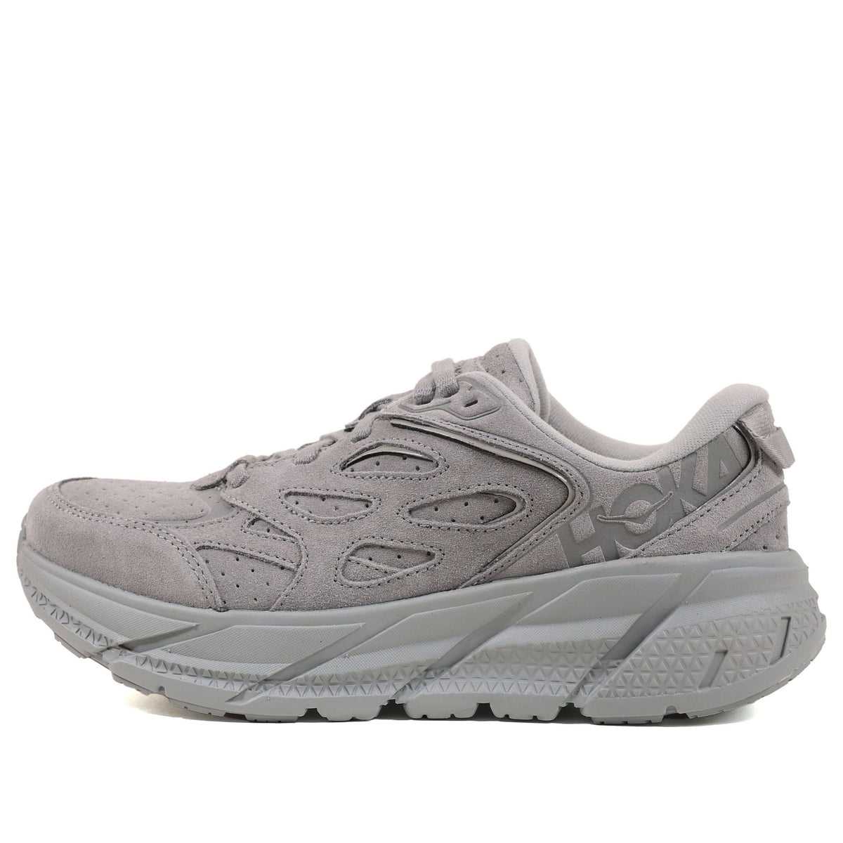 HOKA ONE ONE Clifton L Suede 'Limestone' 1122571-LLTN