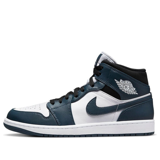 Air Jordan 1 Mid 'Armory Navy Dark Teal' 554724-411