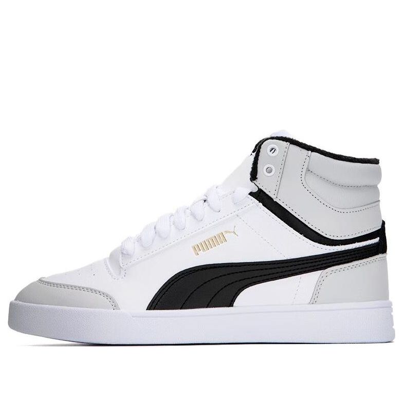 PUMA Shuffle Mid WTR 'White Black' 385551-03