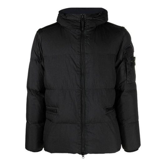 STONE ISLAND Crinkle Reps Down Jacket 'Black' 771540223-V0029
