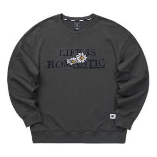 Skechers x Romantic Crown Long Sleeve Sweater 'Black White' L123U003-02KY