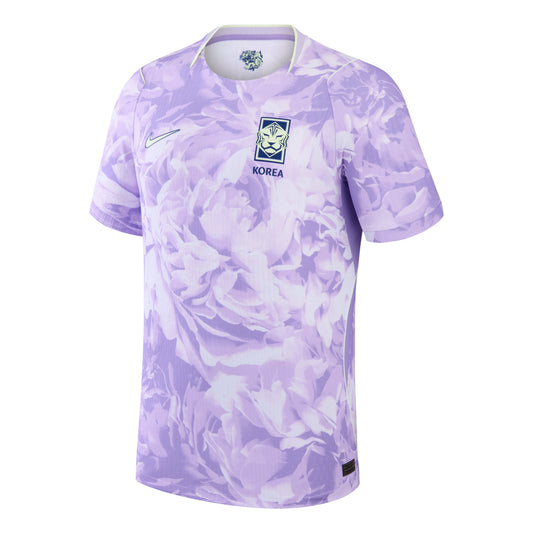Nike South Korea National Team 2026 Match Away Aero-FIT Soccer Jersey Asia Sizing 'Space Purple Amethyst Tint Global Blue' IU3863-567