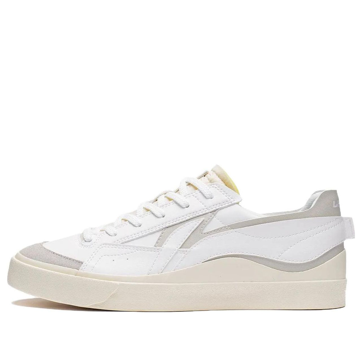 Li-Ning Fashion Skate Shoes 'White Grey' AGCT161-1