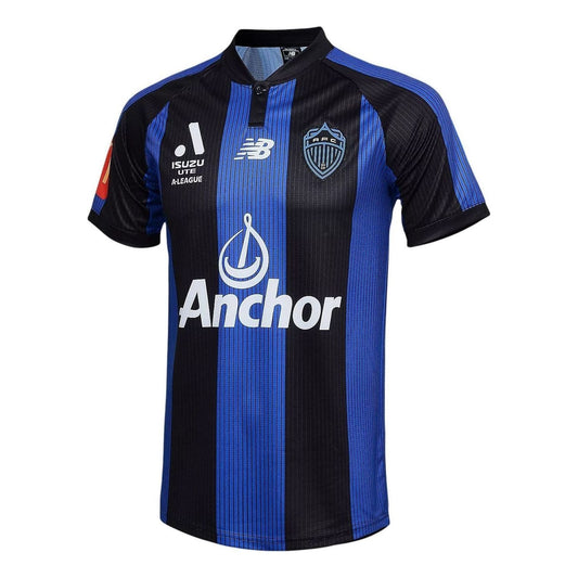 (GS) New Balance Auckland City FC Home Jersey Asia Sizing 'Black Blue' AFC73508YBL