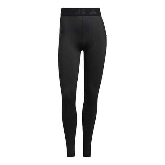(WMNS) adidas Techfit Long Reflective Tights Asia Sizing 'Black' H11222