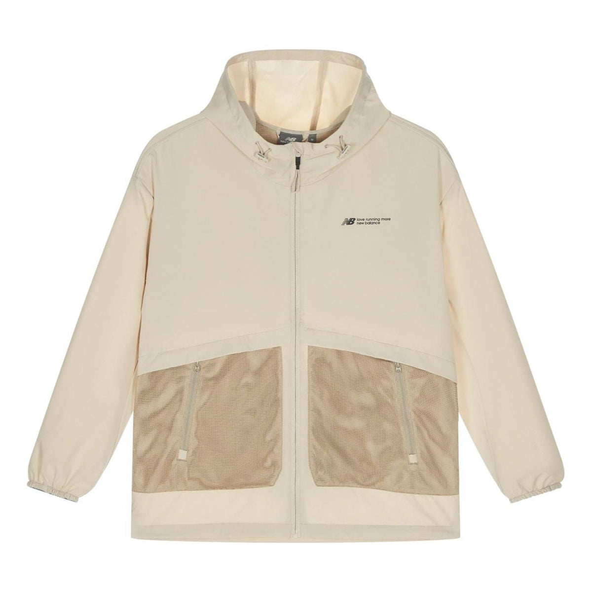 New Balance Woven Hooded Jacket Asia Sizing 'Beige' NAE24151-LB