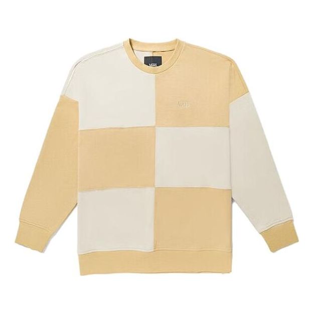 Vans Patchwork Sweatshirt 'Yellow White' VN000BYQYUU