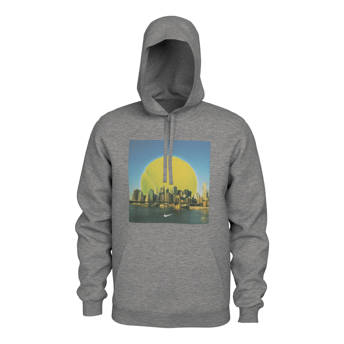 Nike Court Hoodie 'Dark Grey Heather' JU1466-063