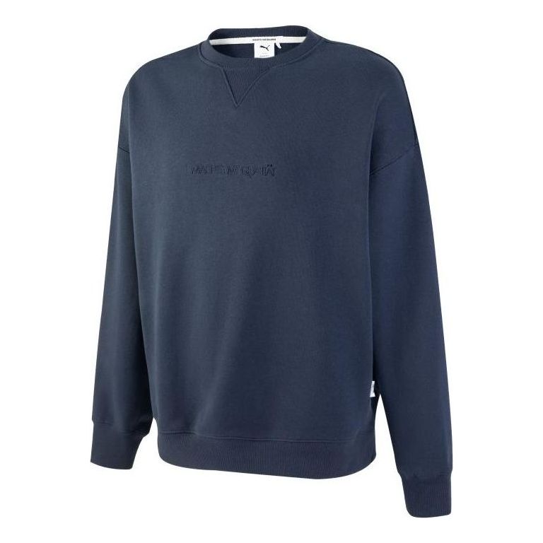 PUMA MMQ Crew Neck Sweatshirt 'Blue' 536595-43