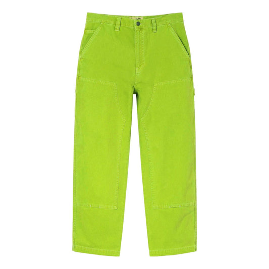 Stussy Dyed Canvas Work Pant 'Neon' 116558
