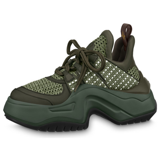(WMNS) LOUIS VUITTON Archlight 2.0 Platform Sneakers 'Green' 1ABHYD