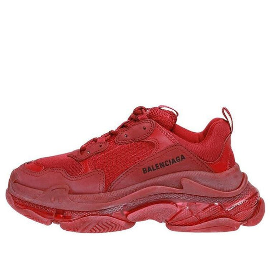 (WMNS) Balenciaga Triple S 'Burgundy' 544351W09O16016