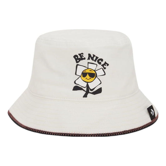 Converse Be Nice Chambray Bucket Hat 'Egret' 10023133-A01