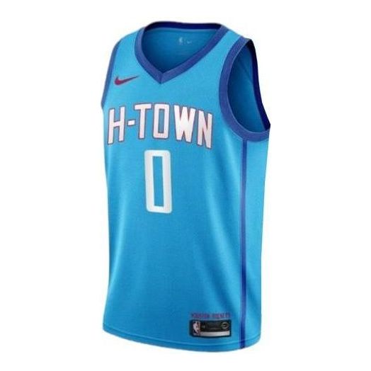 Nike x NBA H-Town City Houston Rockets Jersey 'Russell Westbrook 0' CN1731-462