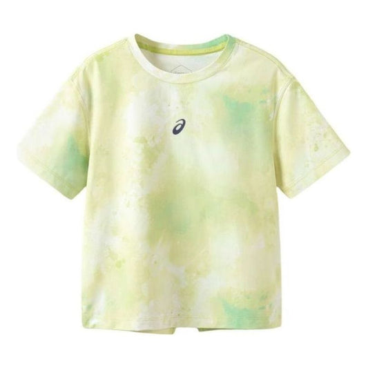 (GS) ASICS Logo T-Shirt 'Green' 332241174015-752