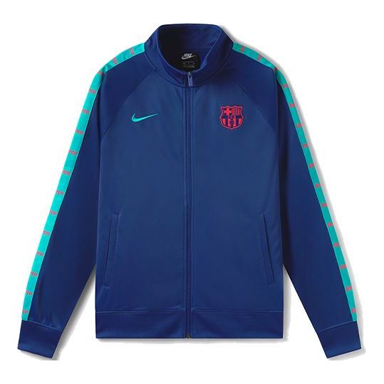 Nike FC Barcelona Fan Edition Jacket 'Blue' CW6045-455