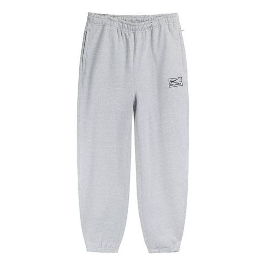 Nike x Stussy Washed Sweatpants 'Grey' DJ9491-063