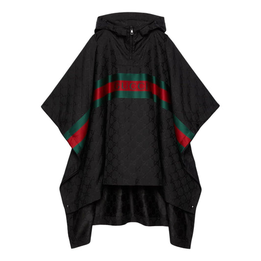 Gucci GG Nylon Jacquard Coat 'Black' 782642-ZAQC9-1060