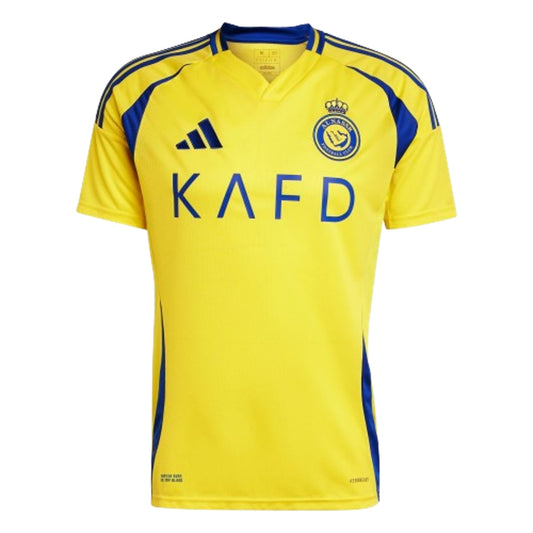 adidas Al Nassr FC 24/25 Ronaldo Home Asia Sizing 'Yellow' JP0459