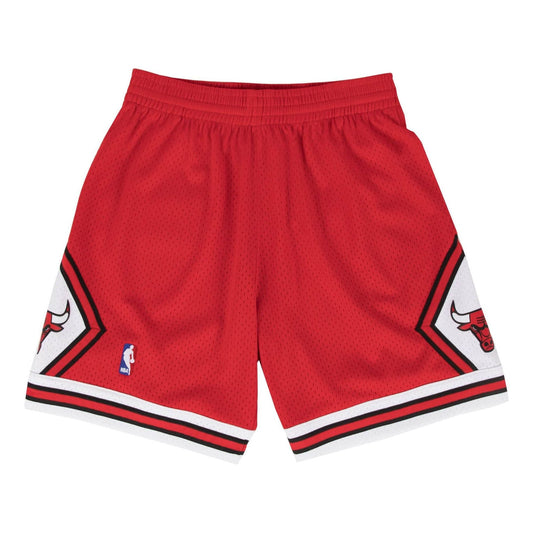 Mitchell & Ness NBA Swingman Shorts Chicago Bulls Road 1997-98 'Red White' SMSHGS18223-CBUSCAR97