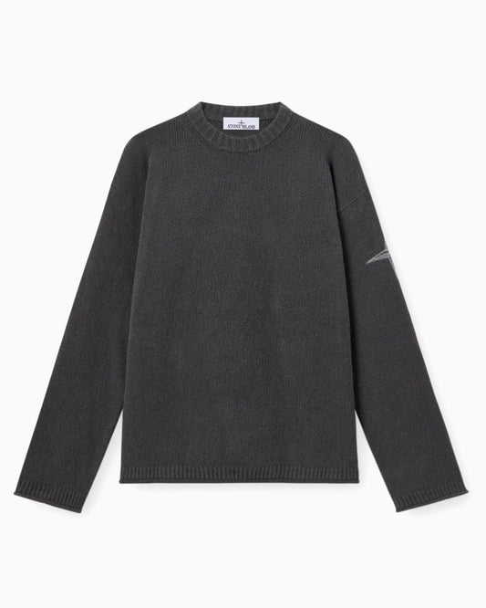 Jersey bordado Relaxed Stone Island para hombre